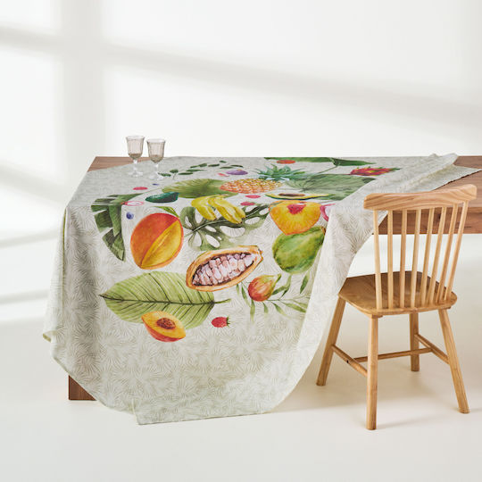 Kentia Покривка За Маса Многоцветна 135x180см