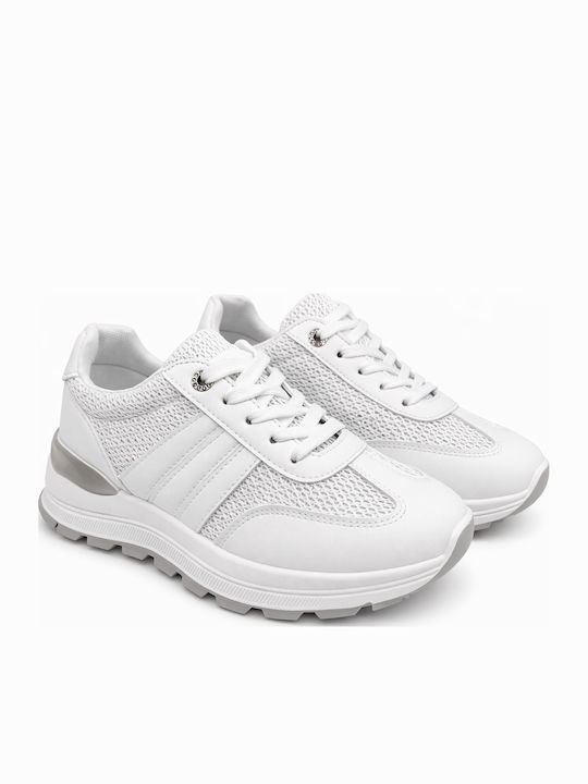Plato Γυναικεία Sneakers Λευκά