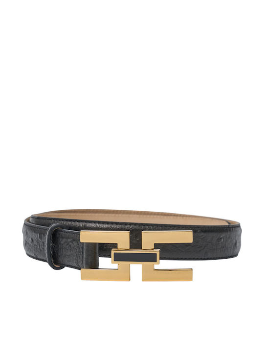 Elisabetta Franchi Women's Black Belt