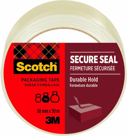 3M Ταινία Συσκευασίας 50mm x 50m Διάφανη