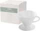 Hario V60 02 Dripper Keramik Bloom Series Weiß