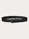 Men's Leather Belt Black