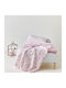 Kentia Sassy Muslin Blanket Single 160x240cm Pink