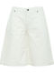 Women's Jean Shorts White