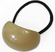Avizar Casual Elastic Hair Beige Wood Effect Pearl Beige