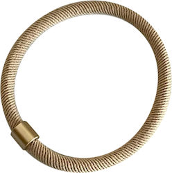 Avizar Twisted Elastic Hair Minimalist Gold Tip Blue Khaki