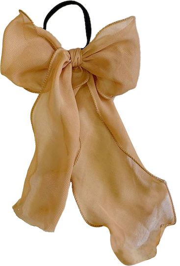 Avizar Casual Elastic Long Knot Hair Translucent Sophisticated Brown Brown