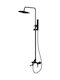 Invena Built-in Faucet Mixer for Shower Black