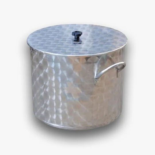 Rostfreier Stahl Marmite Topf 45,5cm
