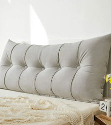 Melinen Fabric Headboard Cushion Ecru 150x60cm