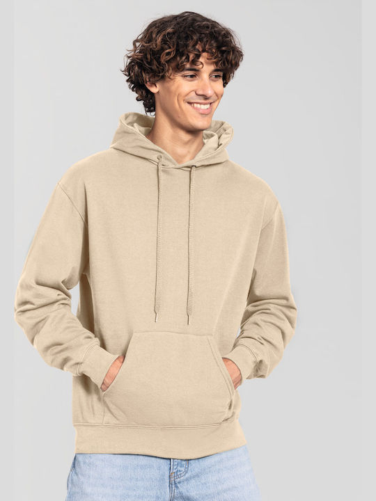 Fruit of the Loom Men's Promotional Long Sleeve Sweatshirt Desert Sand
