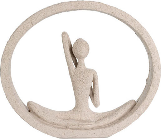 Decorative Polyresin Figure 22.5x4.5x19.5cm