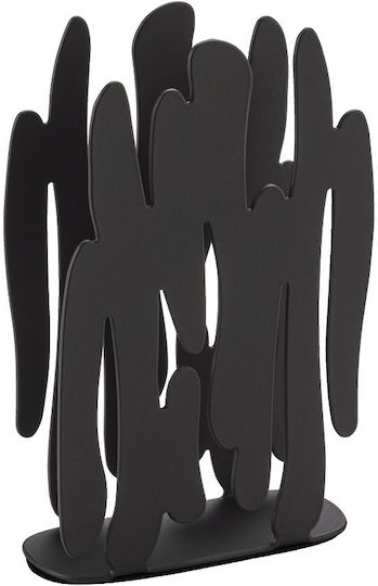 Alessi Държач за Салфетки Метален Черен 7.5x3x12cm