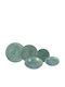 Green Porcelain Dinnerware Set 20pcs