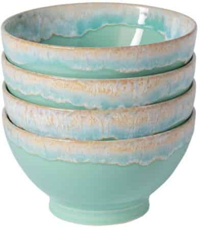 Costa Nova Round Ceramic Serving Bowl 4 Pieces