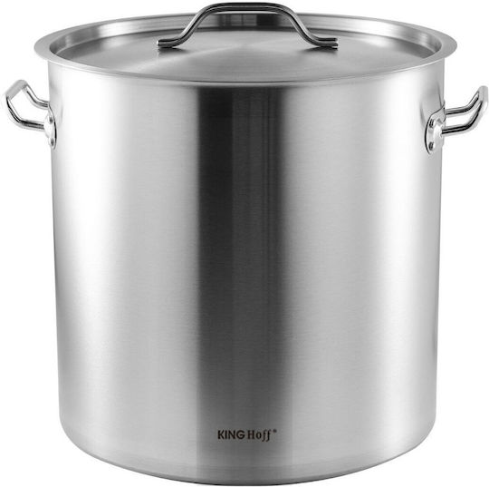 KING Hoff Stainless Steel Marmite Pot 50lt 40cm