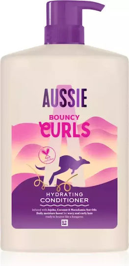 Aussie Bouncy Curls Moisturizing Conditioner Curly Hair 1000 Ml