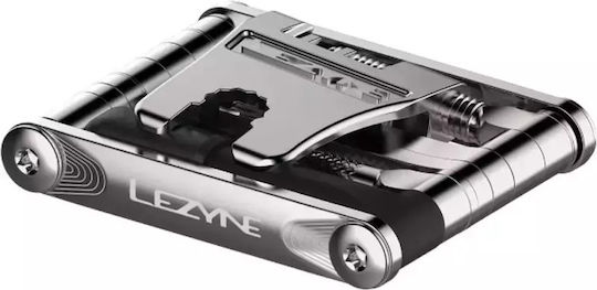 Lezyne Sv Pro 17 Мултифункционален Инструмент За Велосипед Сребърен