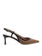 Leder Pumps Braune