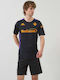 Fiorentina 4456540010-Black Men's Football Jersey