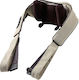 Avizar Automatic Wireless Shoulder Massager 2000 Mah Rechargeable Vibration Brown Beige