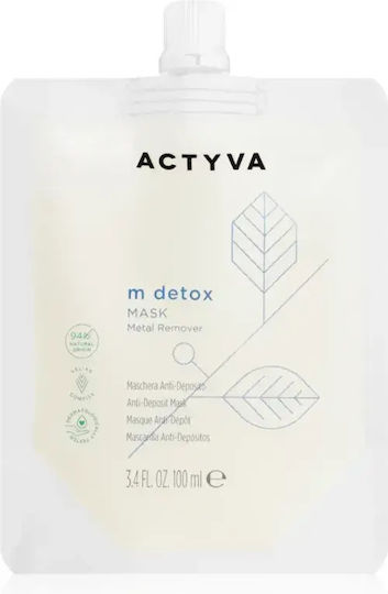 Detoxifying Mask Neutralizing Effects Hard Water Kemon Actyva M Detox Capacity Ml 100