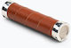 Brooks England Slender Leather Honey Handlebar Grips Size 130/130 Mm
