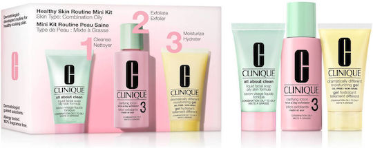 Clinique Healthy Skin Routine Mini Σετ Περιποίησης για Ενυδάτωση 3τμχ