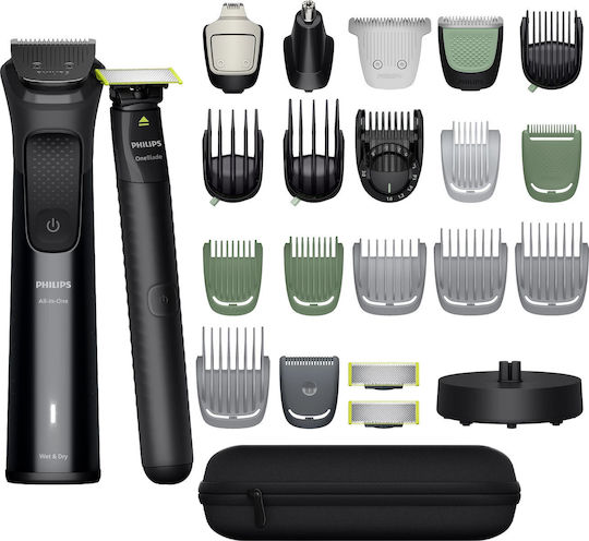 Philips Multigroom + OneBlade Satz für Haarschneider Wiederaufladbare Batterie Schwarz MG9690/30