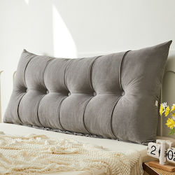 Melinen Kopfstütze Stoff Braun 150x60x18cm
