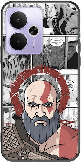 God War Kratos Realme 14t 5g Schwarze Tpu Mehrfarbige Silikon Handyhüllen