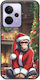 Xmas Animals Chimpanzee Realme 14t 5g Black Tpu Μαύρη Σιλικόνη