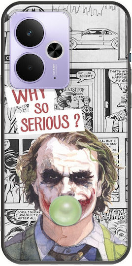 Why So Serious Realme 14t 5g Black TPU Black Silicone