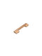 Furniture Knob from Wood in Beige Colour SOAK128
