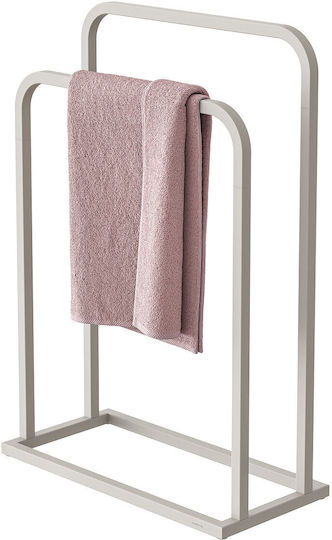 Sealskin Freestanding Bathroom Towel Rack Single 52x25cm Inox Gray