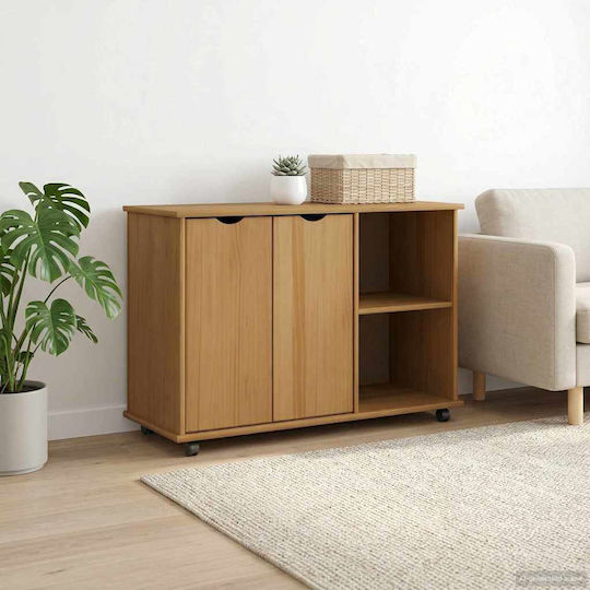 Επιδαπέδιο Ντουλάπι Καφέ 100x39x65.5εκ. Επιδαπέδιο Ντουλάπι Καφέ 100x39x65.5εκ.