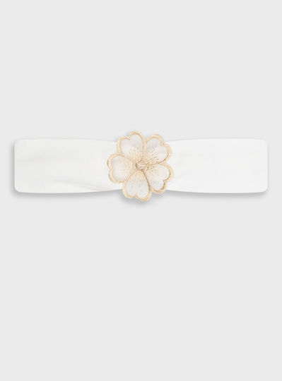 Energiers Κορδέλα Floral Μπεζ