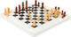 Small Foot Holzfiguren für Schach Weiß 20cm