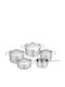Fissler Pure Collection Set de Oale din Oțel Inoxidabil 5 Piese