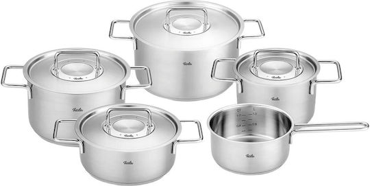 Fissler Pure Collection Комплект тенджери от неръждаема стомана 5 части