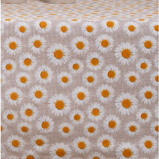 Teoran Floreta Decoration Cotton Fabric 280x280cm Gray