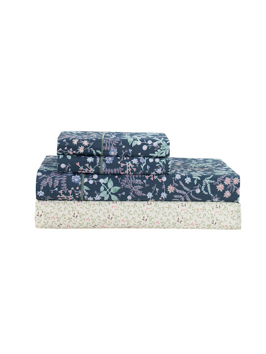 Liolios Home Set Double Bed Sheets 245x270cm 4 (4 Pieces)