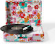 Crosley Cruiser Plus Flowers Βαλιτσάκι Πικάπ Πολύχρωμο