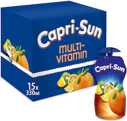 Capri Sun Χυμός Multi-Vitamin 330ml 15τμχ
