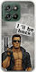Epic Quotes I'll Be Back Motorola Moto G57 Power 5G Flexible TPU Transparent Silicone