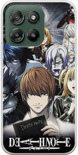 Death Note Motorola Moto G57 Power 5g Husa Flexibilă TPU Silicon Transparentă