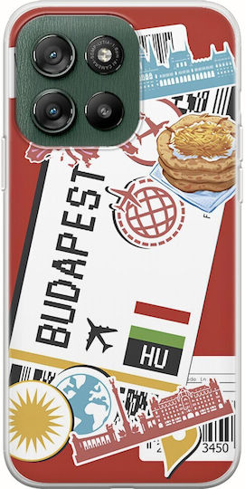 Ticket To Budapest Motorola Moto G57 Power 5G TPU Flexibil Silicon Transparent