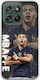 Football Stars Kylian Mbappe France Motorola Moto G57 Power 5G Flexible TPU Transparent Silicone