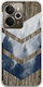 Chevron Wood Realme 14 5G Flexible TPU Transparent Silicone