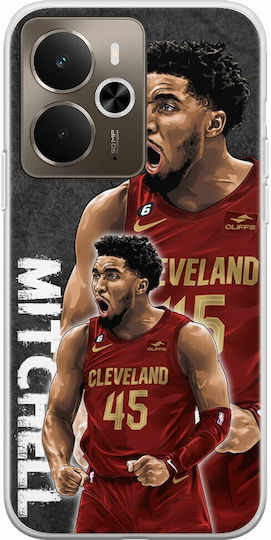 Nba Stars Donovan Mitchell Realme 14 5g Flexible Tpu Διάφανη Σιλικόνη